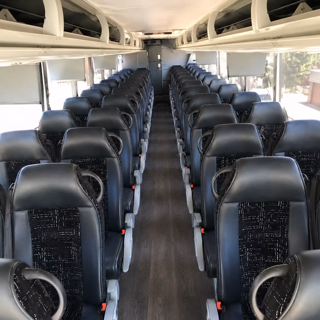waiting on tybee island after a beach wedding is no problem with a charter bus